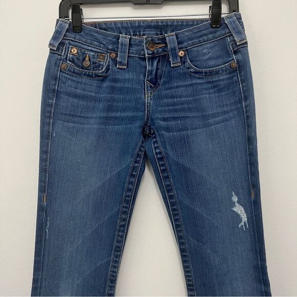 Vintage Y2K True Religion Low Rise Jeans Becky Bootcut Style - Picture 3 of 15